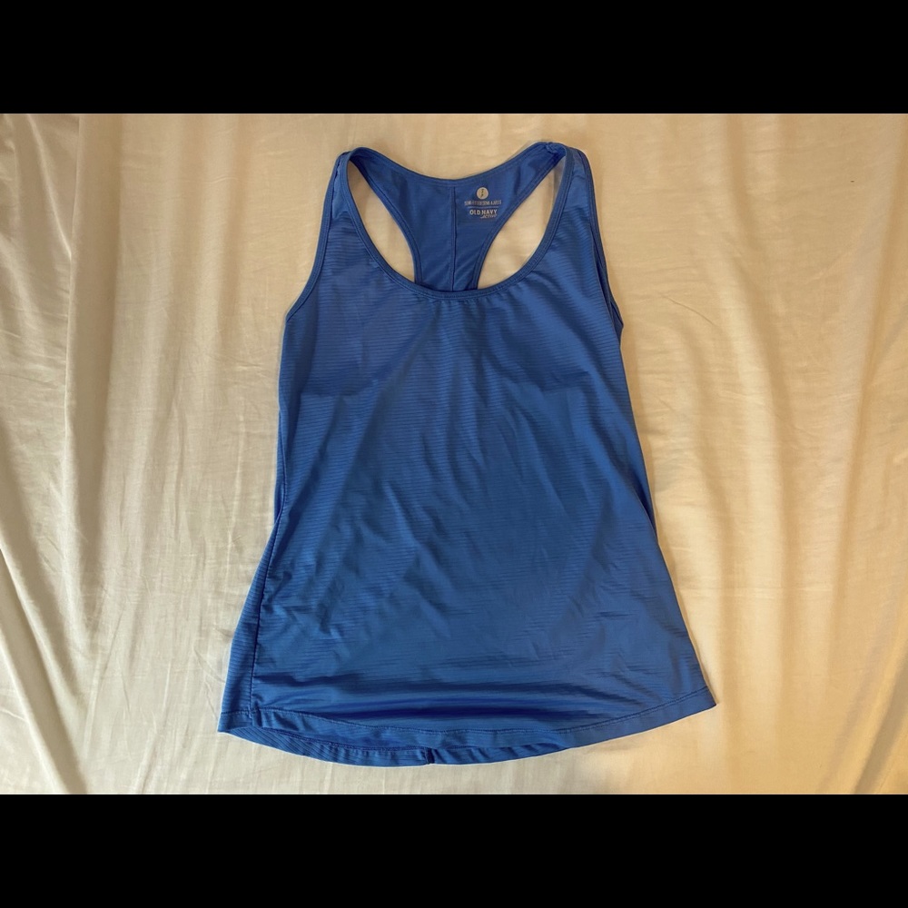 Old Navy Active Semi-Fitted Blue Tank